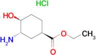 (1R,3S,4S)-3-AMINO-4-HYDROXY-CYCLOHEXANECARBOXYLIC ACID ETHYL ESTER HCL