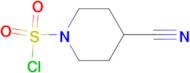 4-CYANO-1-PIPERIDINESULFONYLCHLORIDE