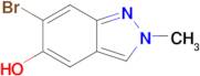 6-BROMO-2-METHYL-2H-INDAZOL-5-OL