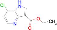 1H-PYRROLO[3,2-B]PYRIDINE-3-CARBOXYLIC ACID, 7-CHLORO-, ETHYL ESTER