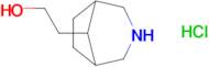 2-(3-AZABICYCLO[3.2.1]OCTAN-8-YL)ETHAN-1-OL HCL