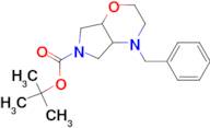 PYRROLO[3,4-B]-1,4-OXAZINE-6(2H)-CARBOXYLIC ACID, HEXAHYDRO-4-(PHENYLMETHYL)-, 1,1-DIMETHYLETHYL...
