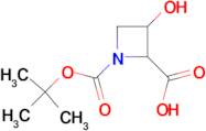 1-[(TERT-BUTOXY)CARBONYL]-3-HYDROXYAZETIDINE-2-CARBOXYLIC ACID