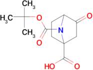 7-[(TERT-BUTOXY)CARBONYL]-3-OXO-7-AZABICYCLO[2.2.1]HEPTANE-1-CARBOXYLIC ACID