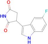 3-(5-FLUORO-1H-INDOL-3-YL)PYRROLIDINE-2,5-DIONE