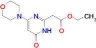 ETHYL 2-[4-(MORPHOLIN-4-YL)-6-OXO-1,6-DIHYDROPYRIMIDIN-2-YL]ACETATE