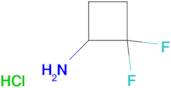 2,2-DIFLUOROCYCLOBUTAN-1-AMINE HCL