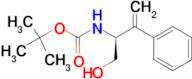 CARBAMIC ACID, [(1S)-1-(HYDROXYMETHYL)-2-PHENYL-2-PROPENYL]-, 1,1-DIMETHYLETHYL ESTER