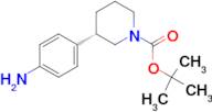 (S)-TERT-BUTYL 3-(4-AMINOPHENYL)PIPERIDINE-1-CARBOXYLATE