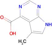 5-METHYL-7H-PYRROLO[2,3-D]PYRIMIDINE-4-CARBOXYLIC ACID