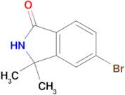 1H-ISOINDOL-1-ONE, 5-BROMO-2,3-DIHYDRO-3,3-DIMETHYL-