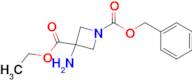 ETHYL 3-AMINO-1-CBZ-AZETIDINE-3-CARBOXYLATE