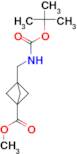 3-(BOC-AMINOMETHYL)-BICYCLO[1.1.1]PENTANE-1-CARBOXYLIC ACID METHYL ESTER