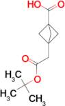 BICYCLO[1.1.1]PENTANE-1-ACETIC ACID, 3-CARBOXY-, 1-(1,1-DIMETHYLETHYL) ESTER