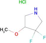 3,3-DIFLUORO-4-METHOXYPYRROLIDINE HCL