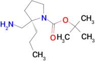 (2R)-1-BOC-2-PROPYLPYRROLIDINE-2-METHANAMINE