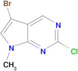 5-BROMO-2-CHLORO-7-METHYL-7H-PYRROLO[2,3-D]PYRIMIDINE