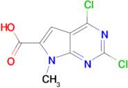 2,4-DICHLORO-7-METHYL-7H-PYRROLO[2,3-D]PYRIMIDINE-6-CARBOXYLIC ACID