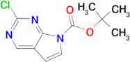 2-CHLORO-7H-PYRROLO[2,3-D]PYRIMIDINE-7-CARBOXYLIC ACID 1,1-DIMETHYLETHYL ESTER