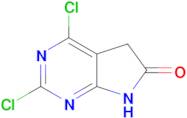 2,4-CHLORO-5,7-DIHYDRO-6H-PYRROLO[2,3-D]PYRIMIDIN-6-ONE