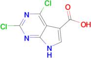 2,4-DICHLORO-7H-PYRROLO[2,3-D]PYRIMIDINE-5-CARBOXYLIC ACID