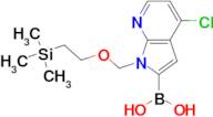 4-CHLORO-1-([2(TRIMETHYLSILYL)ETHOXY]METHYL)PYRROLO[2,3-B]PYRIDIN-2-YLBORONIC ACID