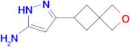 5-(2-OXASPIRO[3.3]HEPTANE-6-YL)-1H-PYRAZOL-3-YLAMINE