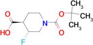 (3,4)-TRANS-1-(TERT-BUTOXYCARBONYL)-3-FLUOROPIPERIDINE-4-CARBOXYLIC ACID