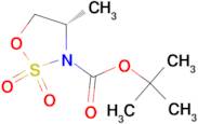 (4S)-2,2-DIOXIDO-4-METHYL-1,2,3-OXATHIAZOLIDINE, N-BOC PROTECTED