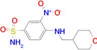 3-NITRO-4-((TETRAHYDRO-2H-PYRAN-4-YL)METHYLAMINO)BENZENESULFONAMIDE