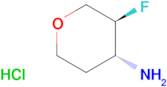 (3S,4R)-3-FLUOROOXAN-4-AMINE HCL