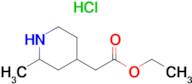 (2-METHYL-PIPERIDIN-4-YL)-ACETIC ACIDETHYL ESTER HCL