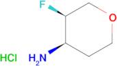 CIS-3-FLUORO-TETRAHYDRO-2H-PYRAN-4-AMINE HCL