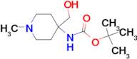 TERT-BUTYL N-[4-(HYDROXYMETHYL)-1-METHYLPIPERIDIN-4-YL]CARBAMATE