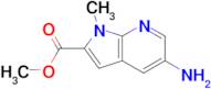 METHYL 5-AMINO-1-METHYL-1H-PYRROLO[2,3-B]PYRIDINE-2-CARBOXYLATE