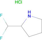 2-(DIFLUOROMETHYL)PYRROLIDINE HCL