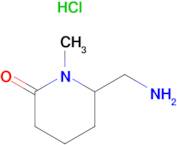 6-(AMINOMETHYL)-1-METHYL-2-PIPERIDINONE HCL