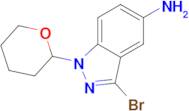 3-BROMO-1-(OXAN-2-YL)-1H-INDAZOL-5-AMINE