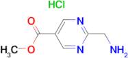 METHYL 2-(AMINOMETHYL)PYRIMIDINE-5-CARBOXYLATE HCL