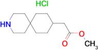 METHYL 2-(3-AZASPIRO[5.5]UNDECAN-9-YL)ACETATE HCL