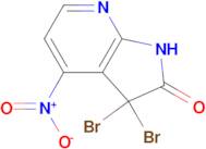 3,3-DIBROMO-4-NITRO-1H-PYRROLO[2,3-B]PYRIDIN-2(3H)-ONE