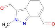 2-METHYL-2H-INDAZOLE-3,7-DICARBALDEHYDE