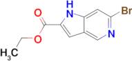 ETHYL 6-BROMO-1H-PYRROLO[3,2-C]PYRIDINE-2-CARBOXYLATE