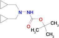 TERT-BUTYL 2,2-BIS(CYCLOPROPYLMETHYL)HYDRAZINECARBOXYLATE