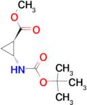 (1R,2R)-METHYL 2-((TERT-BUTOXYCARBONYL)AMINO)CYCLOPROPANECARBOXYLATE