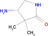 (4S)-4-AMINO-3,3-DIMETHYLPYRROLIDIN-2-ONE