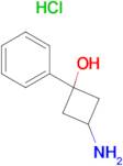 3-AMINO-1-PHENYLCYCLOBUTAN-1-OL HCL