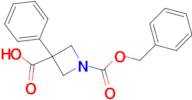 1-((BENZYLOXY)CARBONYL)-3-PHENYLAZETIDINE-3-CARBOXYLIC ACID