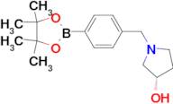 (S)-1-(4-(4,4,5,5-TETRAMETHYL-1,3,2-DIOXABOROLAN-2-YL)BENZYL)PYRROLIDIN-3-OL