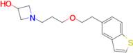 1-(3-(2-(BENZO[B]THIOPHEN-5-YL)ETHOXY)PROPYL)AZETIDIN-3-OL